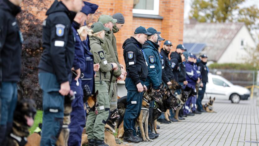 Policijos kinologų daugiakovės pirmenybių apdovanojimai