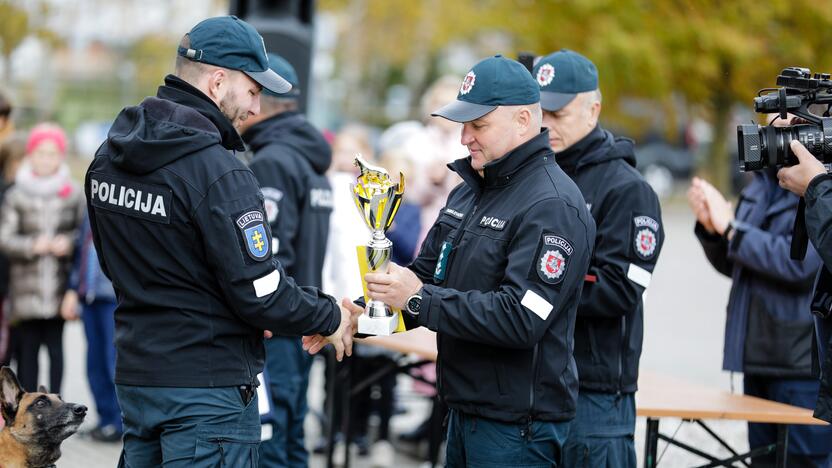 Policijos kinologų daugiakovės pirmenybių apdovanojimai