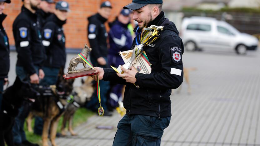 Policijos kinologų daugiakovės pirmenybių apdovanojimai