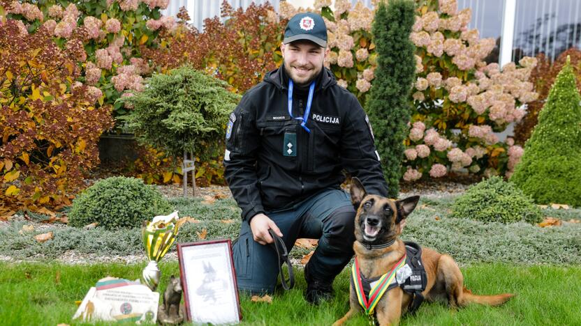 Policijos kinologų daugiakovės pirmenybių apdovanojimai