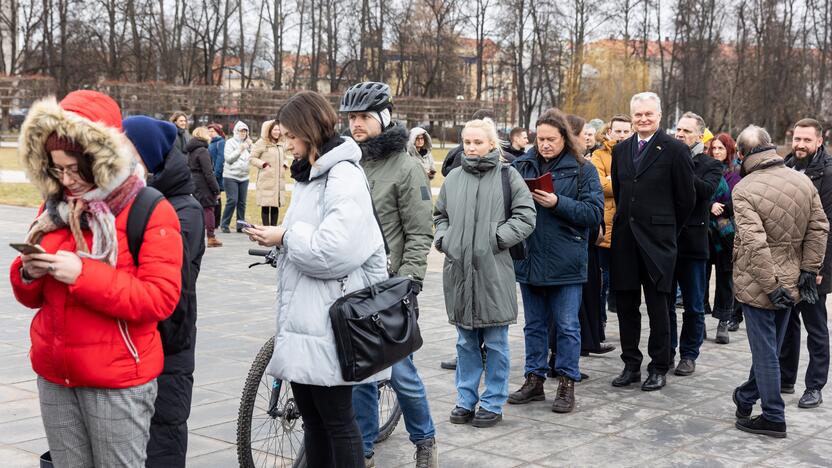 Tęsiasi išankstinis balsavimas savivaldos rinkimuose