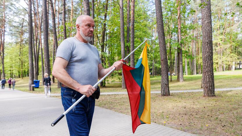 Didysis šeimos gynimo maršas Druskininkuose