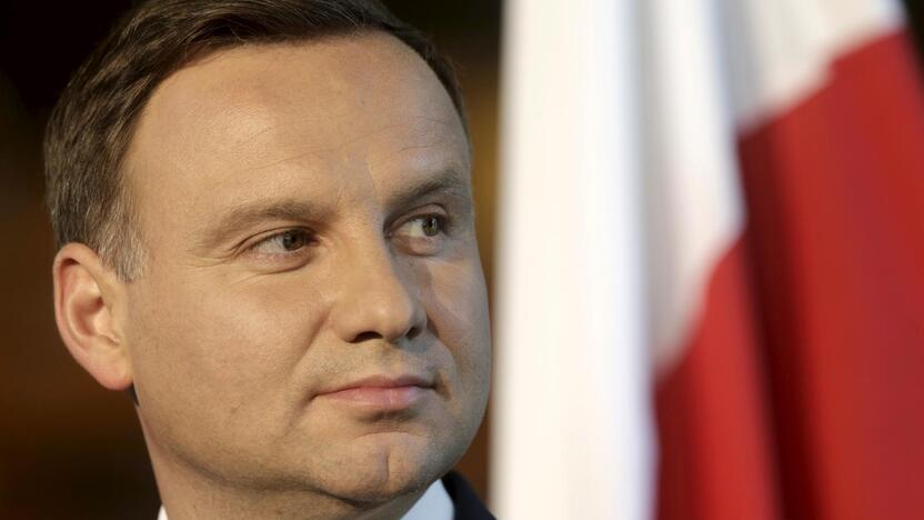 Lenkijos naujasis prezidentas Andrzejus Duda