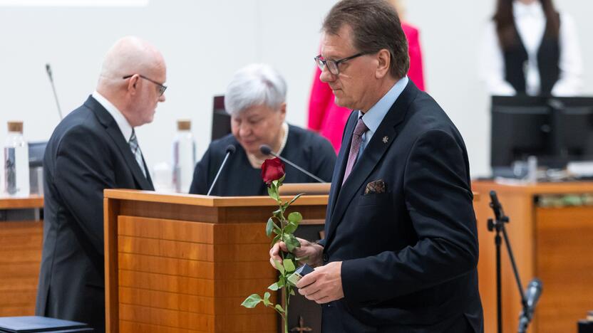 Pirmasis naujos Vilniaus miesto savivaldybės tarybos posėdis