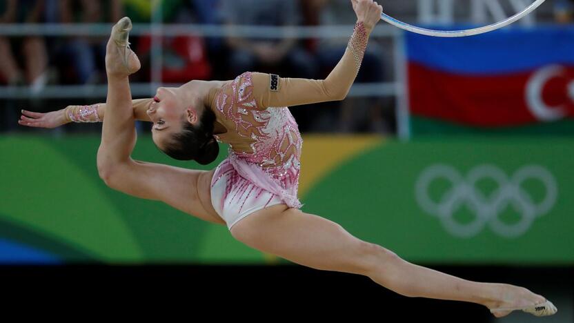 Rio de Žaneiro olimpiados prizininkė ukrainietė Ganna Rizatdinova