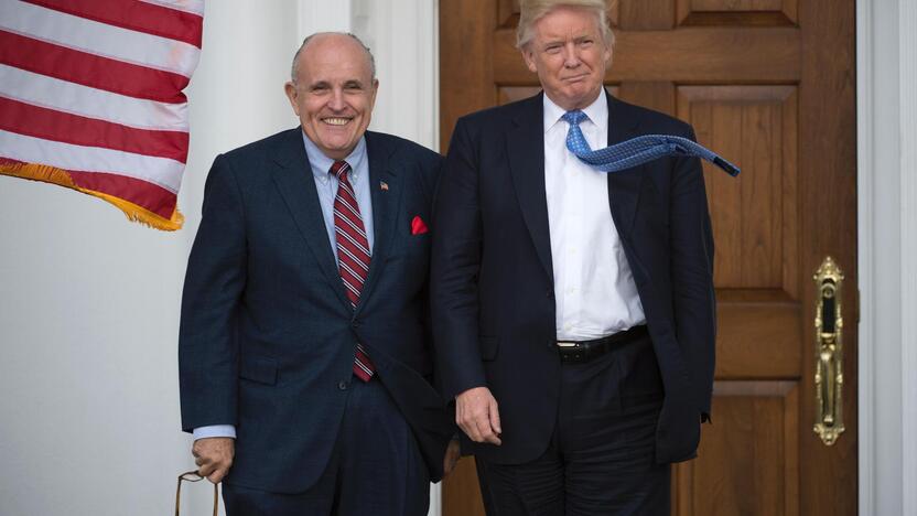 Rudy Giuliani ir Donaldas Trumpas