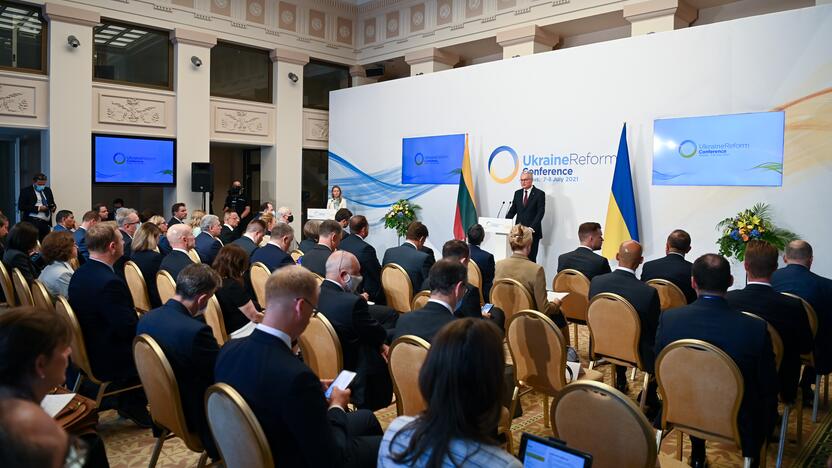 Ukrainos reformų konferencija Vilniuje