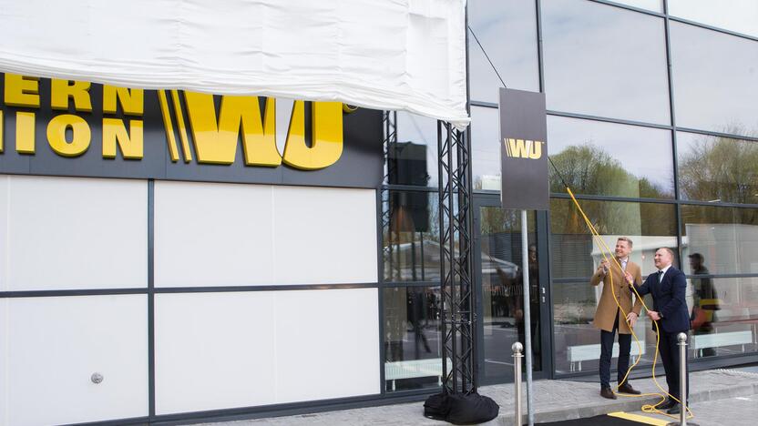 „Western Union“ Vilniuje atidarė vartotojų patirties centrą