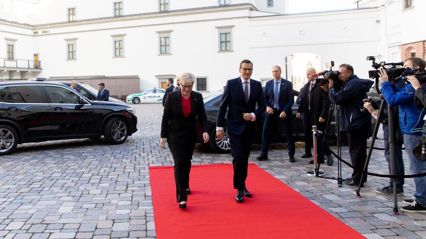 Lietuvoje vieši Lenkijos premjeras ir ministrai