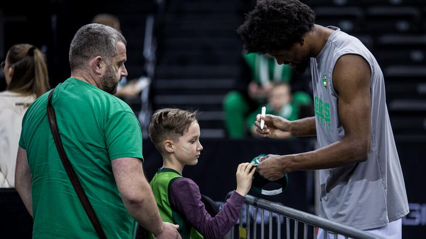 Blykstelėjo: K. Hayesas per antras ketvirtfinalio rungtynes su „Wolves“ surinko 23 naudingumo balus – tai „Žalgirio“ legionieriaus rekordas šį sezoną.