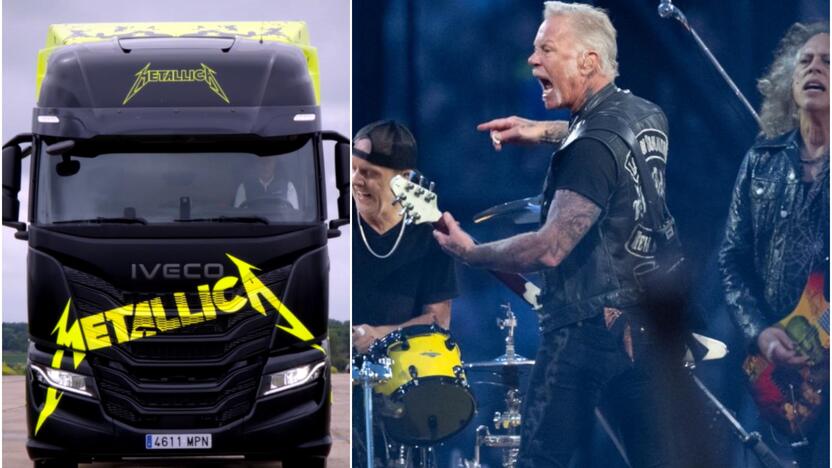  Pašaukimas: tiek „Iveco“, tiek „Metallica“ daug dėmesio skiria aplinkos apsaugai ir socialinei atsakomybei.