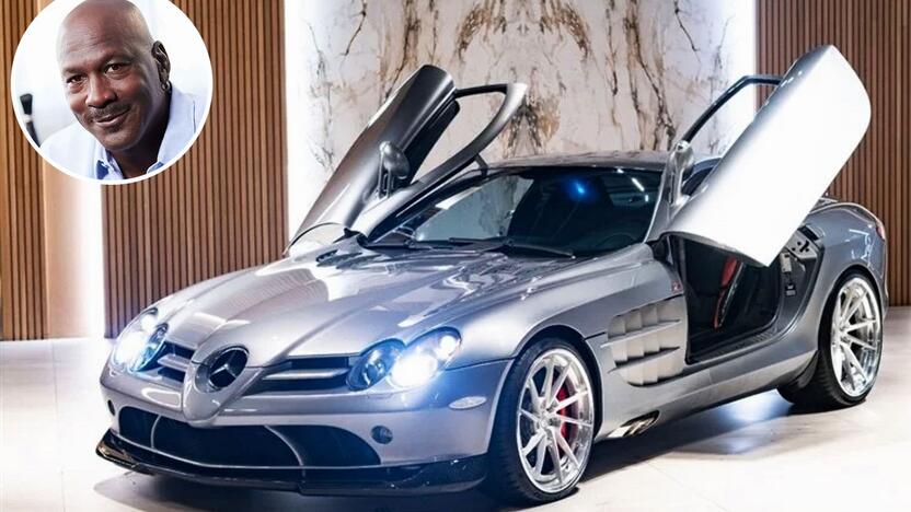 Ratai: M. Jordanui priklausantis „Mercedes-Benz SLR McLaren 722 Edition“ antrą kartą grįžo į parduodamųjų sąrašą.