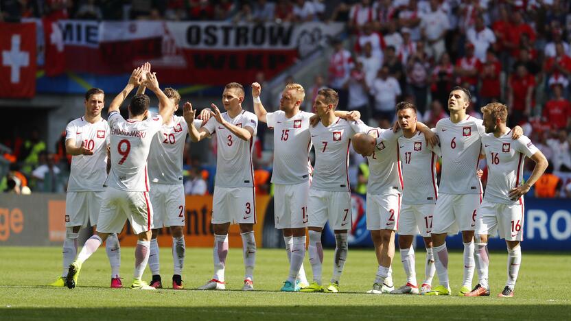 Euro 2016: Lenkija – Šveicarija 5:4