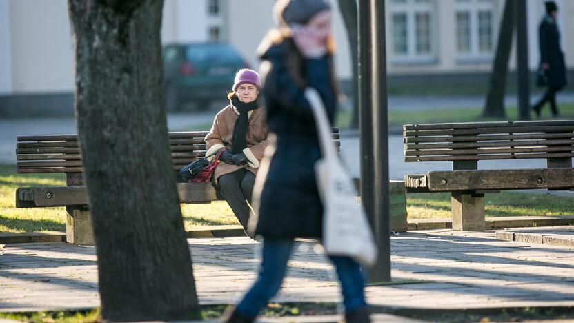 Saulėta paskutinė metų diena