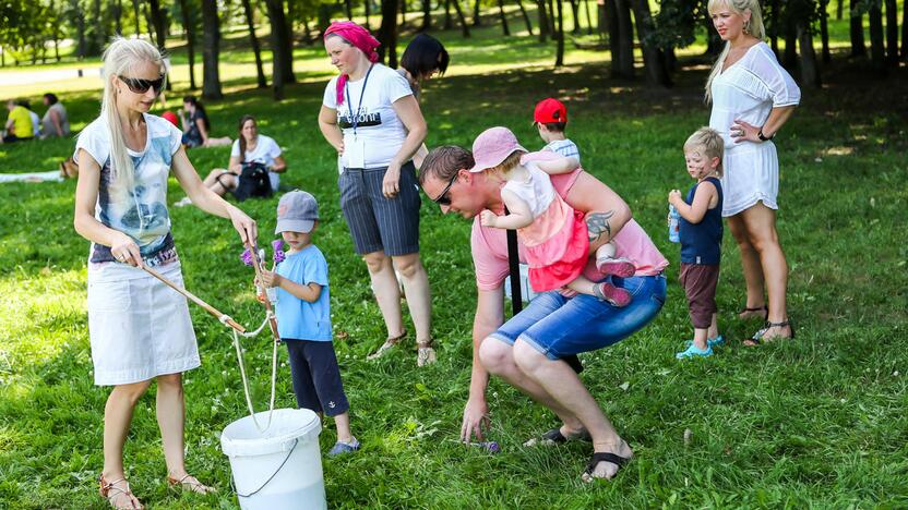 Šeimų piknikas Kauno santakoje