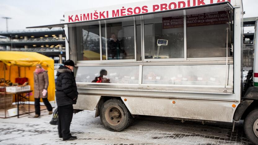 Prekyba rūkytos mėsos gaminiais