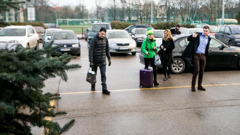 I. Tobias ir D. Stagniūnas Kaune treniravosi su jaunaisiais čiuožėjais