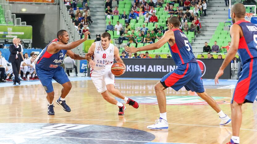 "Eurobasket": Serbija - Prancūzija