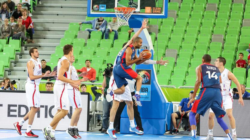 "Eurobasket": Serbija - Prancūzija