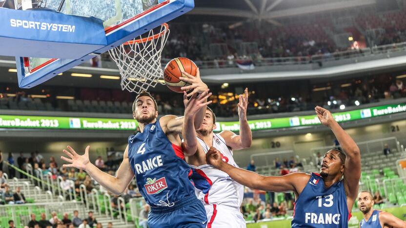 "Eurobasket": Serbija - Prancūzija