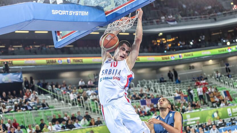 "Eurobasket": Serbija - Prancūzija