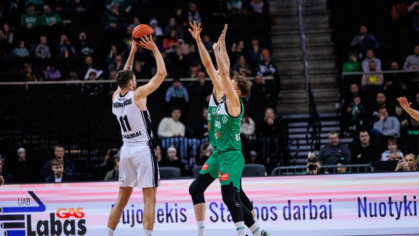 LKL susitiko Kauno „Žalgiris“ ir Kėdainių „Nevėžis“