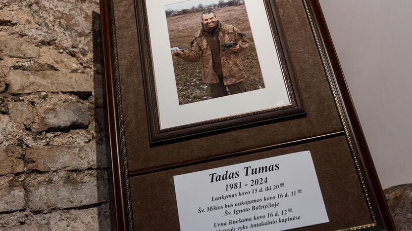 Vilniuje atsisveikinama su T. Tumu