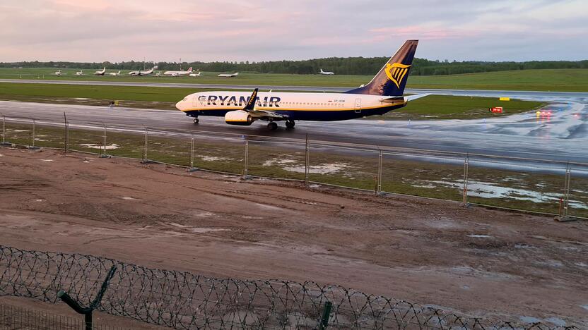 Priverstinis „Ryanair“ lėktuvo nutupdymas