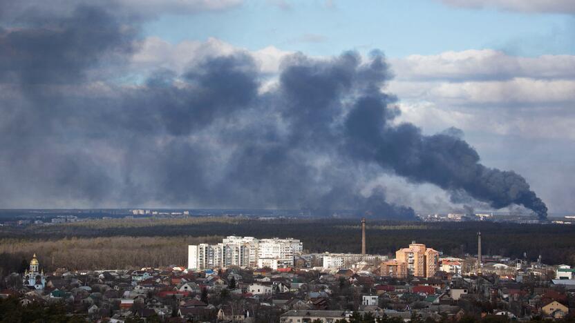 Karas toliau išbando Ukrainos stiprybę