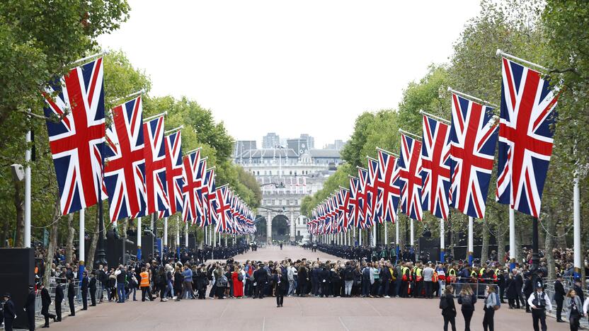 Karalienės Elizabeth II laidotuvių ceremonija