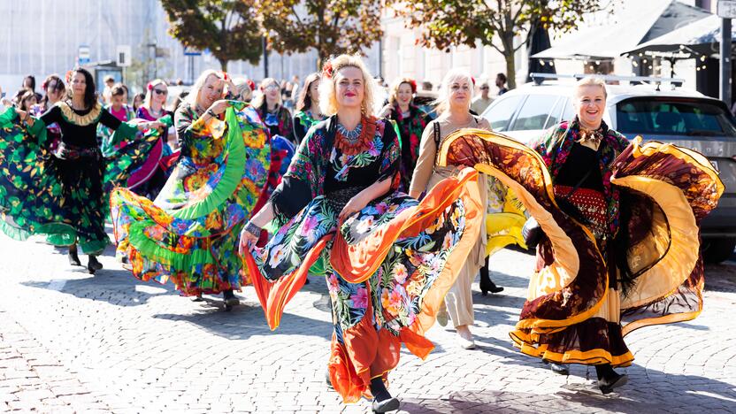 Kasmetinė tarptautinio romų festivalio „Gypsy Fest“ eisena