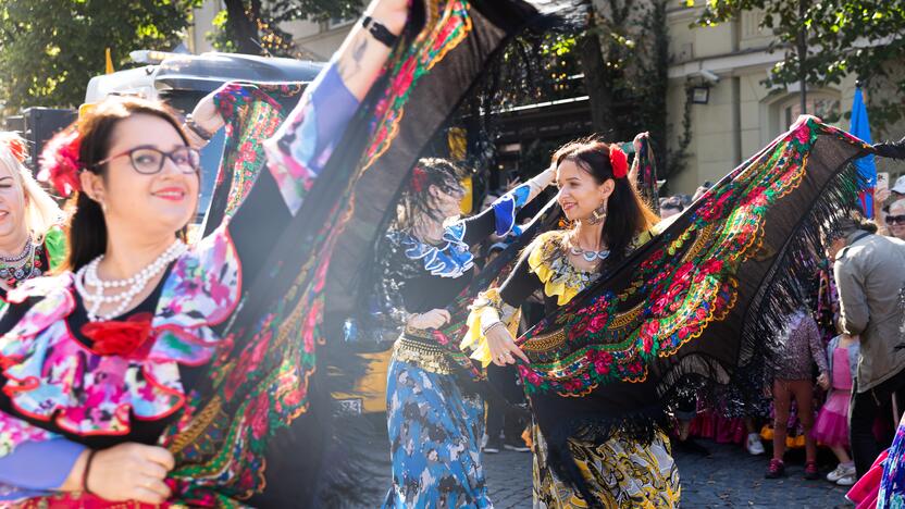 Kasmetinė tarptautinio romų festivalio „Gypsy Fest“ eisena