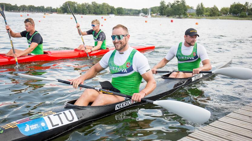 Iššūkis: Rio de Žaneiro žaidynių finalininkai R.Nekriošius ir A.Olijnikas kol kas neturi kelialapio į Tokiją.