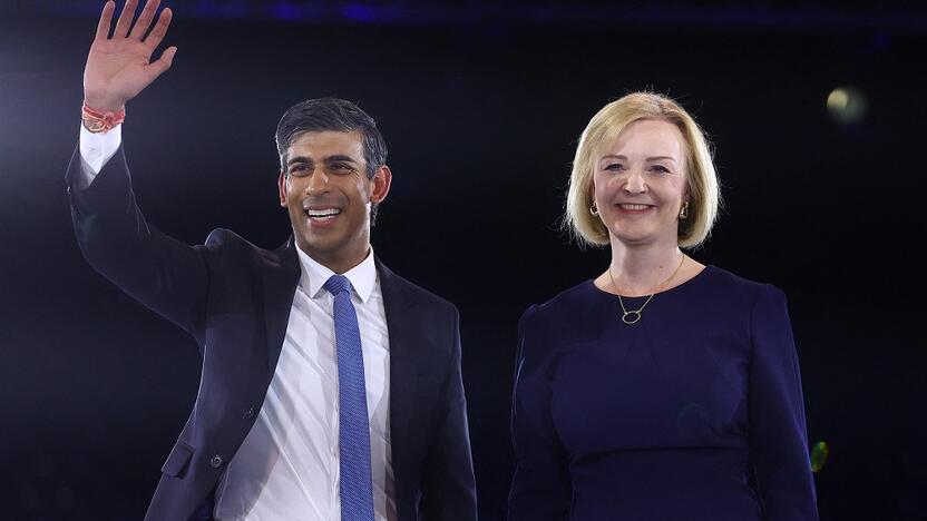 Rishi Sunakas ir Liz Truss