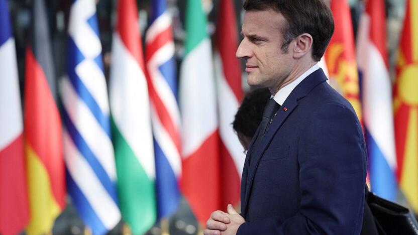 Situacija: įtampa Europoje verčia E.Macroną būti aktyvų tarptautinės politikos arenoje.