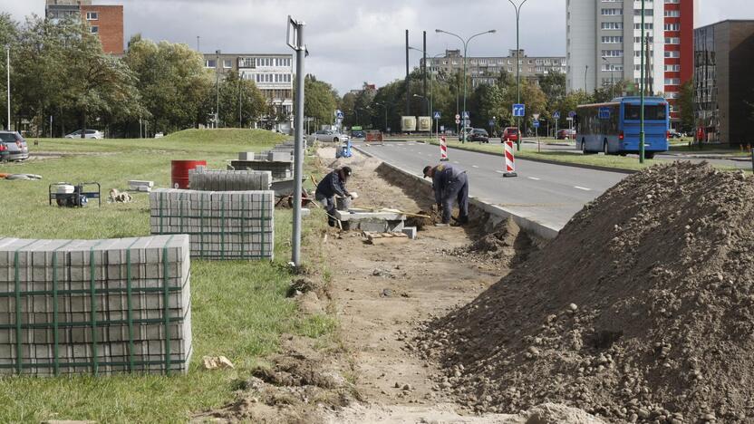 Pradžia: darbus Naikupės gatvėje vykdo bendrovė "Vigrinda".