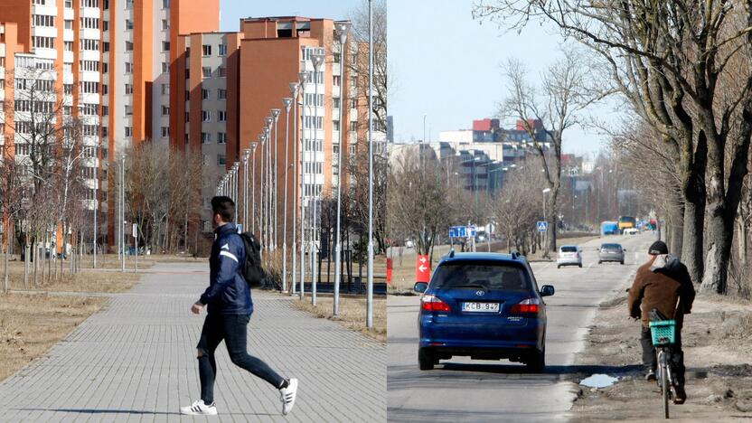 Vertinimas: didėjanti socialinės atskirtis tarp pietinės ir šiaurinės miesto dalies įvardijama kaip pavojinga tendencija.