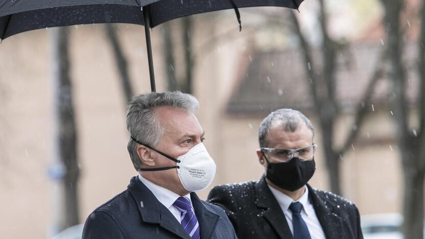 Prezidento G. Nausėdos spaudos konferencija