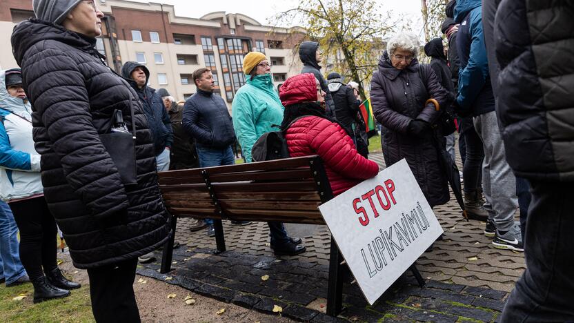 Prie Seimo – mitingas dėl NT mokesčio