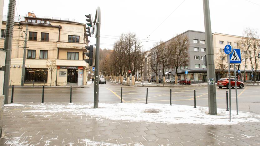 Policijos 100-mečiui skirtas obeliskas Kaune