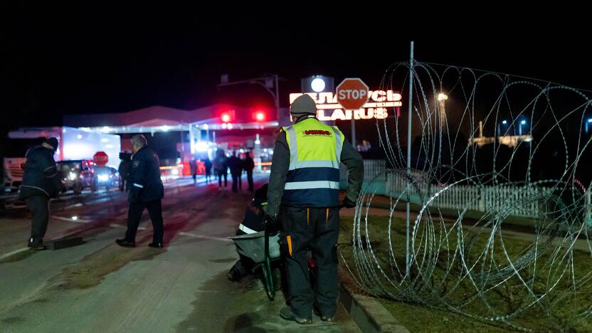 Uždarytas Lavoriškių pasienio punktas