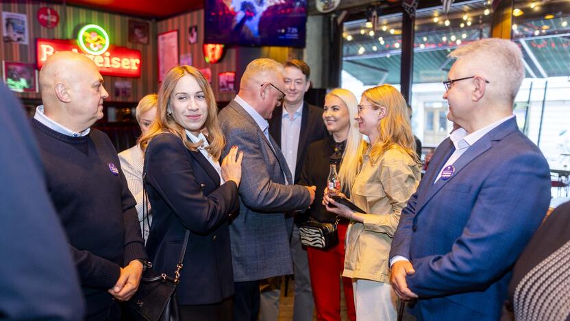 G. Jeglinsko štabas laukia rinkimų rezultatų