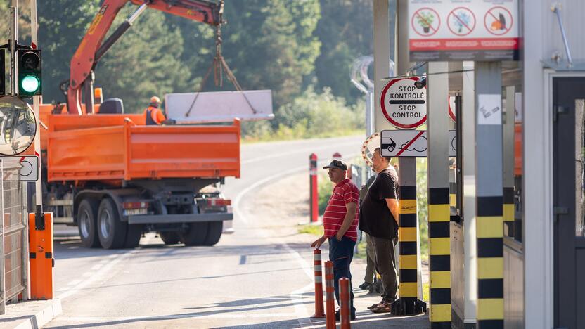 Blokuojamas Šumsko pasienio kontrolės punktas