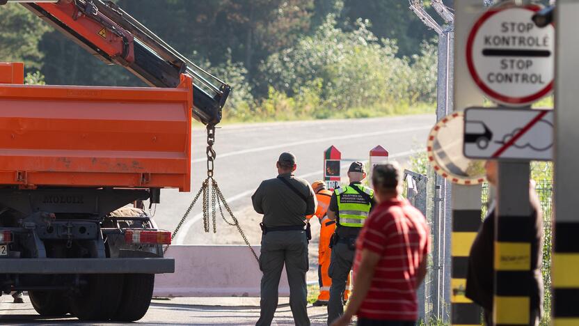 Blokuojamas Šumsko pasienio kontrolės punktas