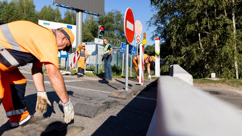 Blokuojamas Šumsko pasienio kontrolės punktas