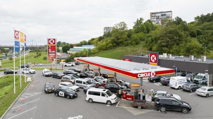 „Circle K“ degalų kainos mažinimo iniciatyva