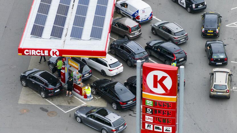 „Circle K“ degalų kainos mažinimo iniciatyva