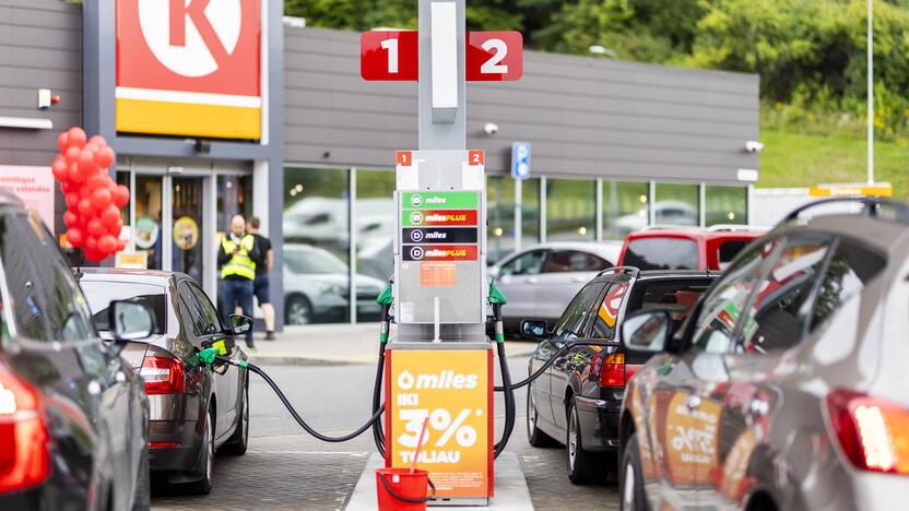 „Circle K“ degalų kainos mažinimo iniciatyva