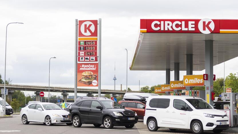 „Circle K“ degalų kainos mažinimo iniciatyva