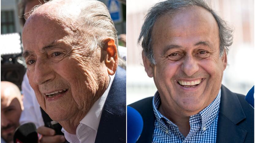 Seppas Blatteris ir Michelis Platini